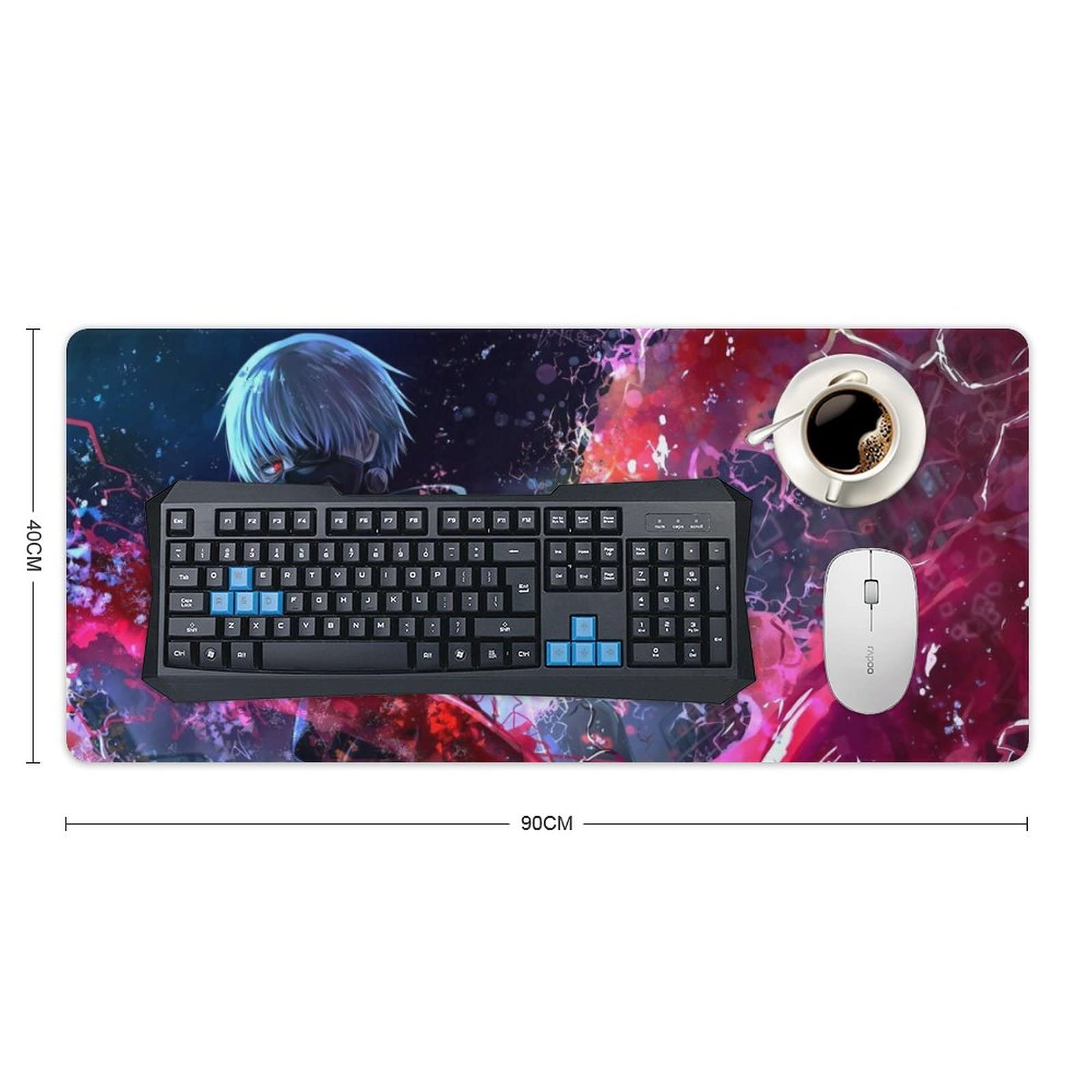 Amazon.co.jp: 大型 マウスパッド 東京喰種 金木研 ゲーミングマウス