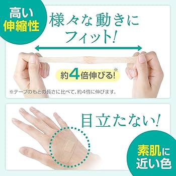 Amazon | BAND-AID(バンドエイド) 救急絆創膏 快適プラス スタンダード