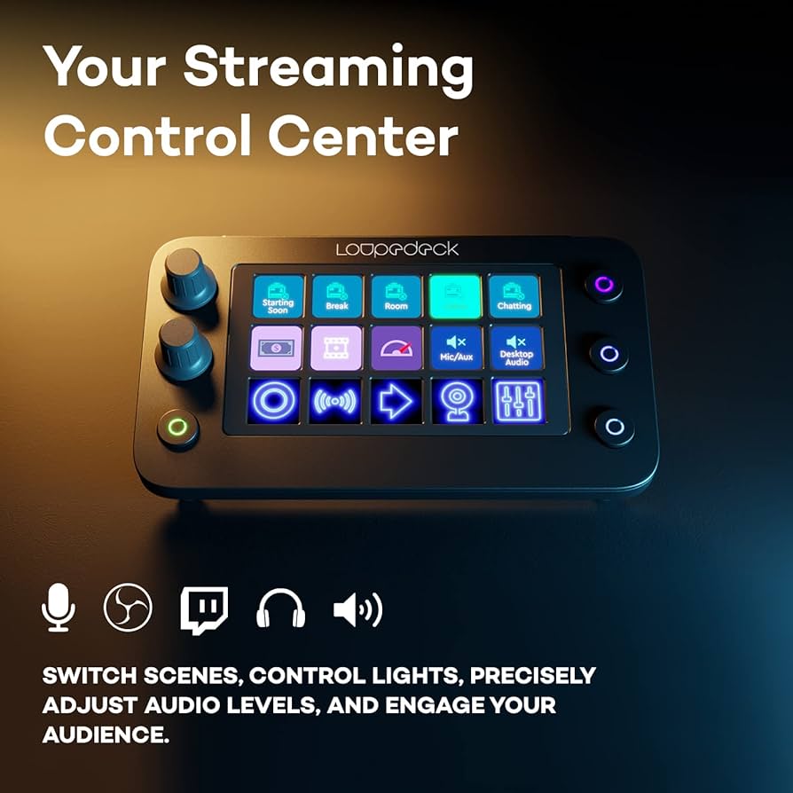 Amazon.com: Loupedeck Live S - The Streaming Console for Desktop