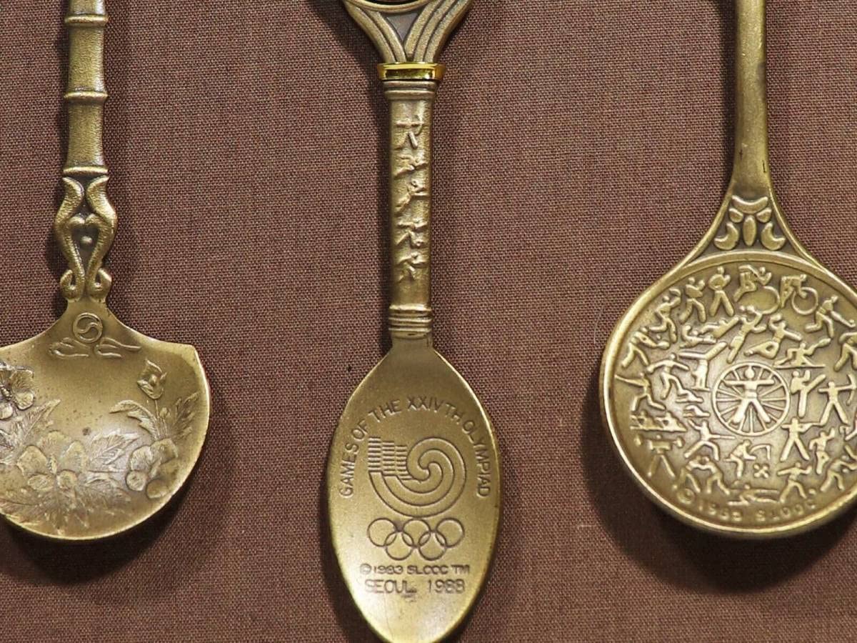ソウルオリンピック記念スプーンセット 希少】1988年ソウル