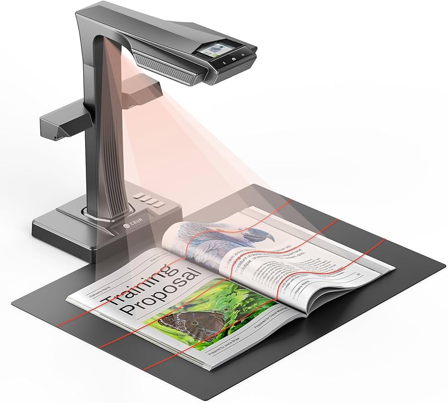 Amazon.com: CZUR ET MAX Book Scanner, 38MP High-Resolution