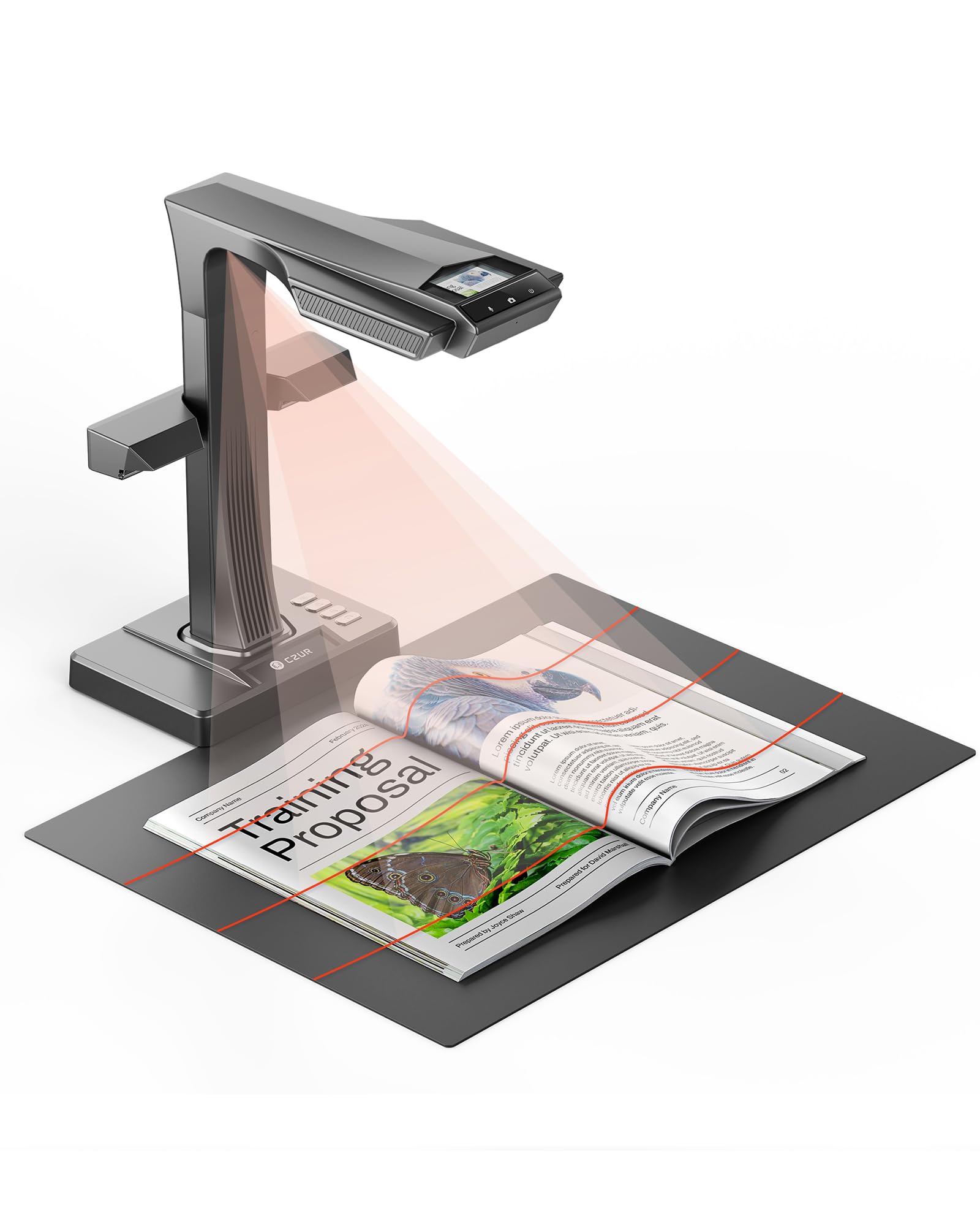 Amazon.com: CZUR ET MAX Book Scanner, 38MP High-Resolution