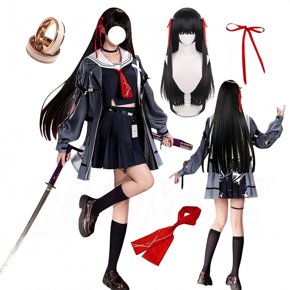 Amazon.co.jp: [JLRMYC] 鳴潮千咲 コスプレ衣装 チサ Chisa セット