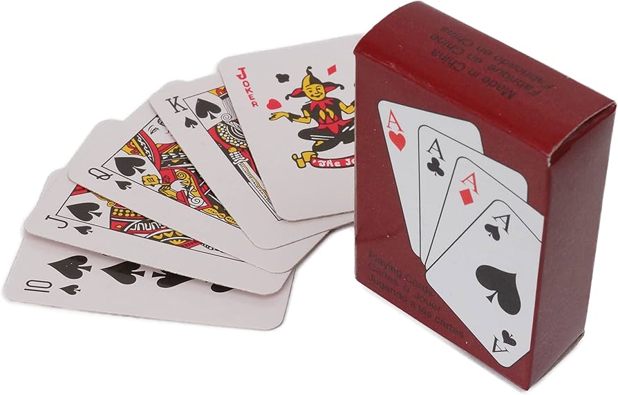 Amazon.co.jp: KOYOKOMA ミニトランプ 2個セット 小型 ミニチュア 装飾