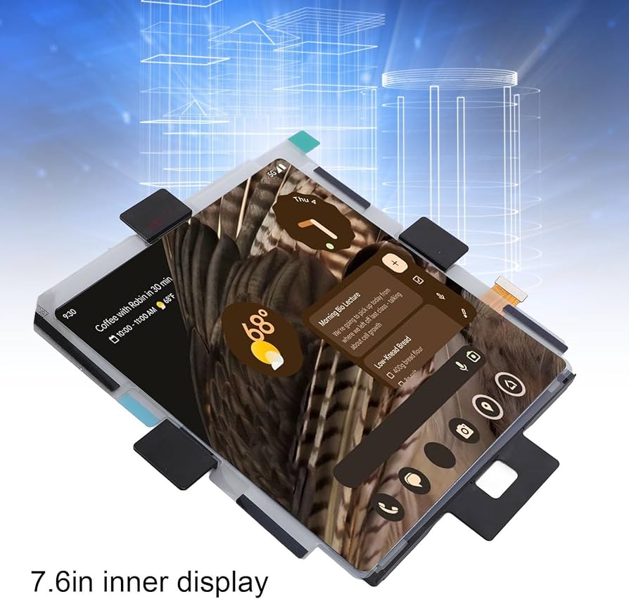 Amazon.com: Screen Replacement for Pixel Fold 5G, LCD 7.6in Outer