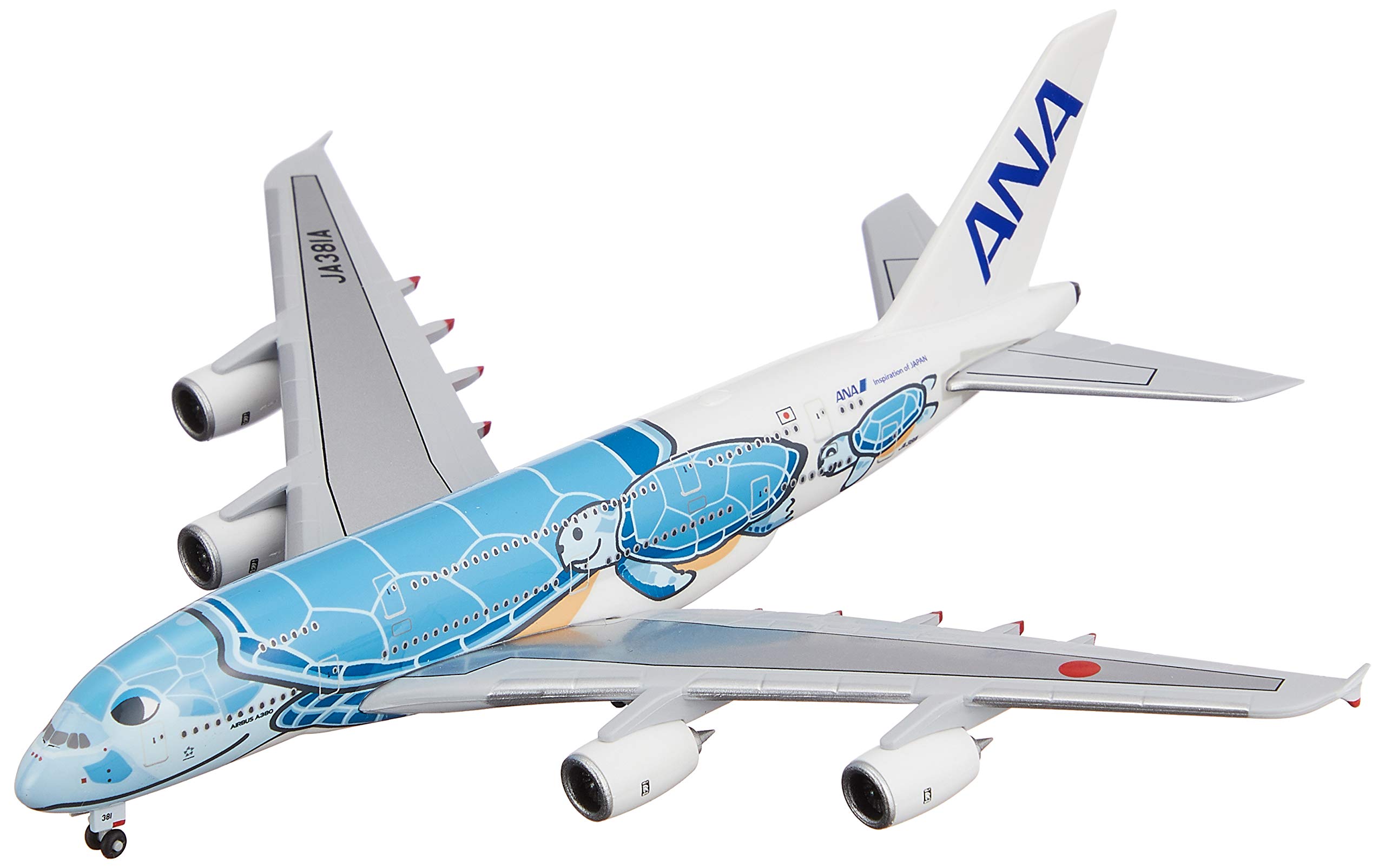 Amazon | 全日空商事 1/500 A380 JA381A ANAブルー 完成品 限定