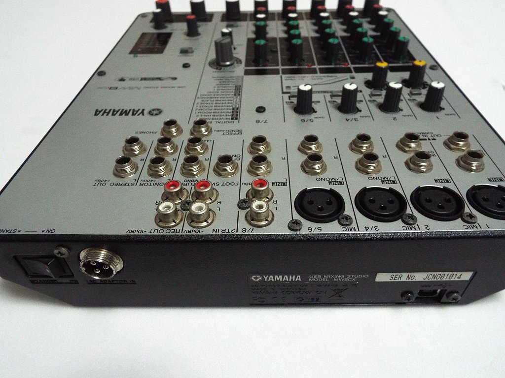 Amazon | ヤマハ USBミキシングスタジオ MW8CX | ミキサー | 楽器