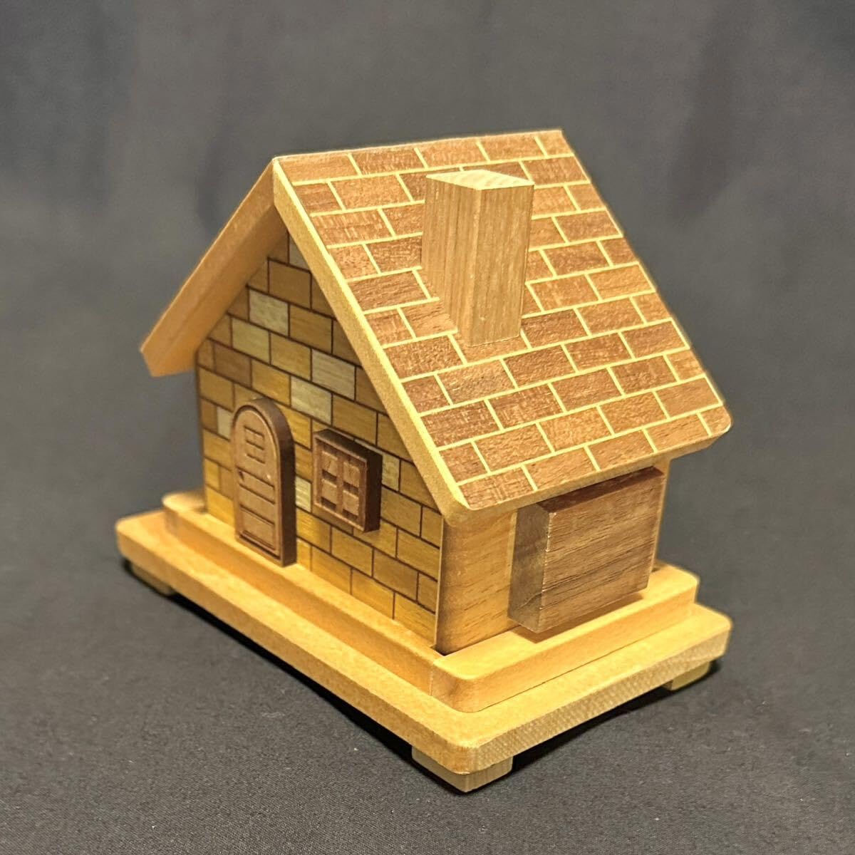 Amazon.co.jp: からくり箱家寄木細工ひみつ箱秘密箱木製パズルボックス