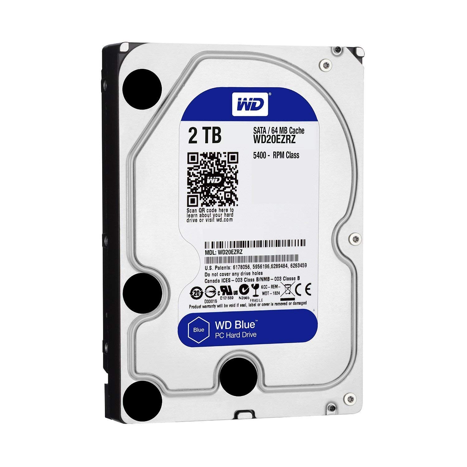 Amazon | WD20EZRZ-RT [WD Blue（2TB 3.5インチ SATA 6G 5400rpm 64MB