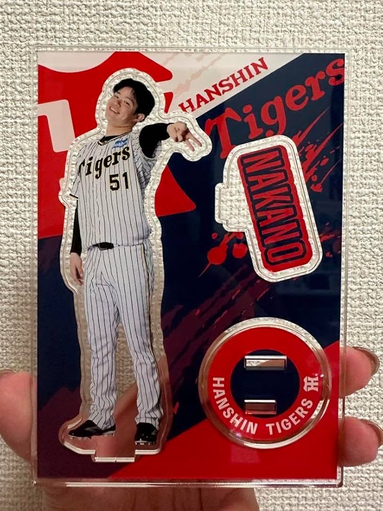 Amazon.co.jp: 阪神タイガース 中野拓夢選手 アクリルスタンド : おもちゃ
