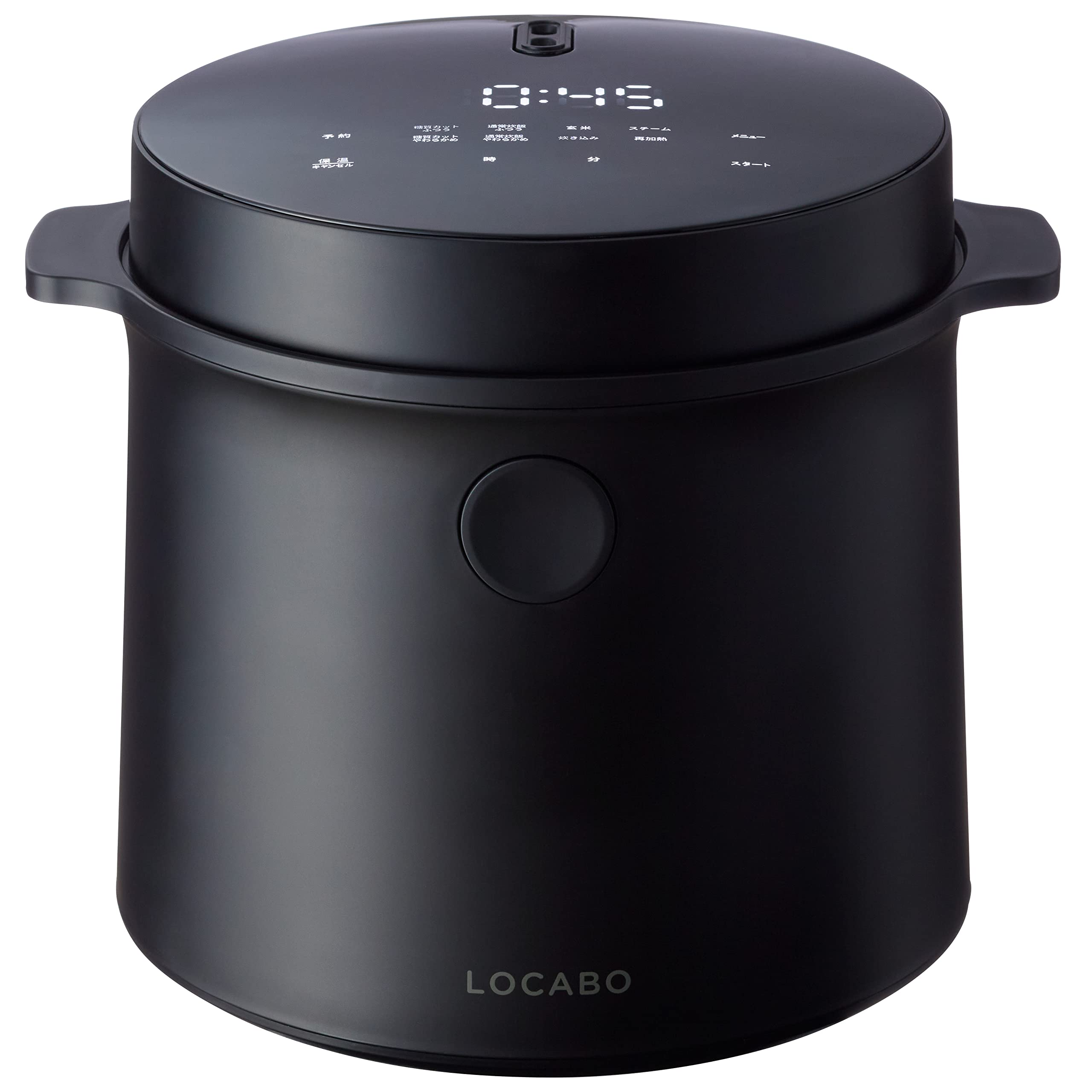 Amazon | LOCABO（ロカボ） 糖質カット炊飯器 LOCABO (ブラック