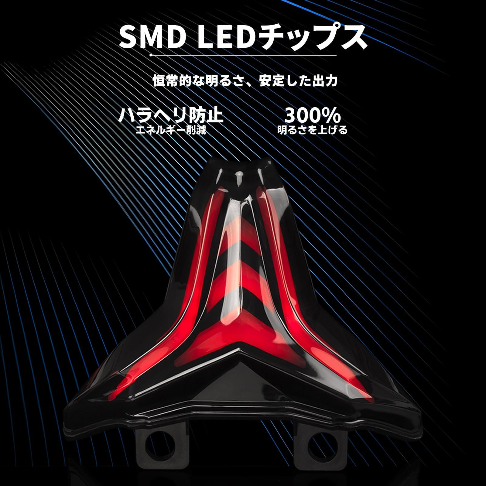 XJ400 XJ400D XJ400E 流星 RGB テール ランプ レインボー