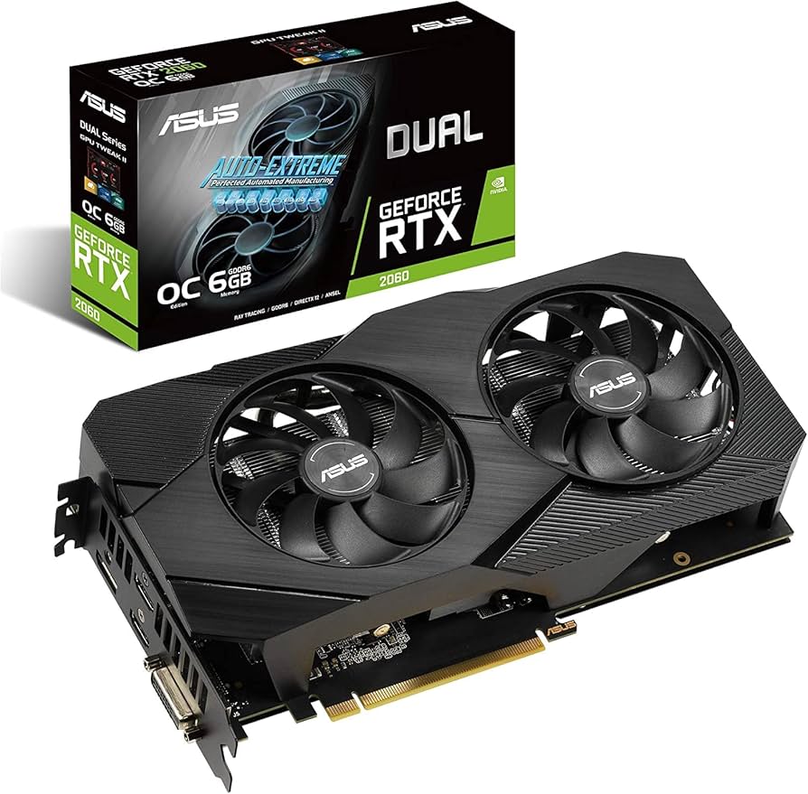 Amazon.com: ASUS GeForce RTX 2060 Overclocked 6G GDDR6 Dual-Fan