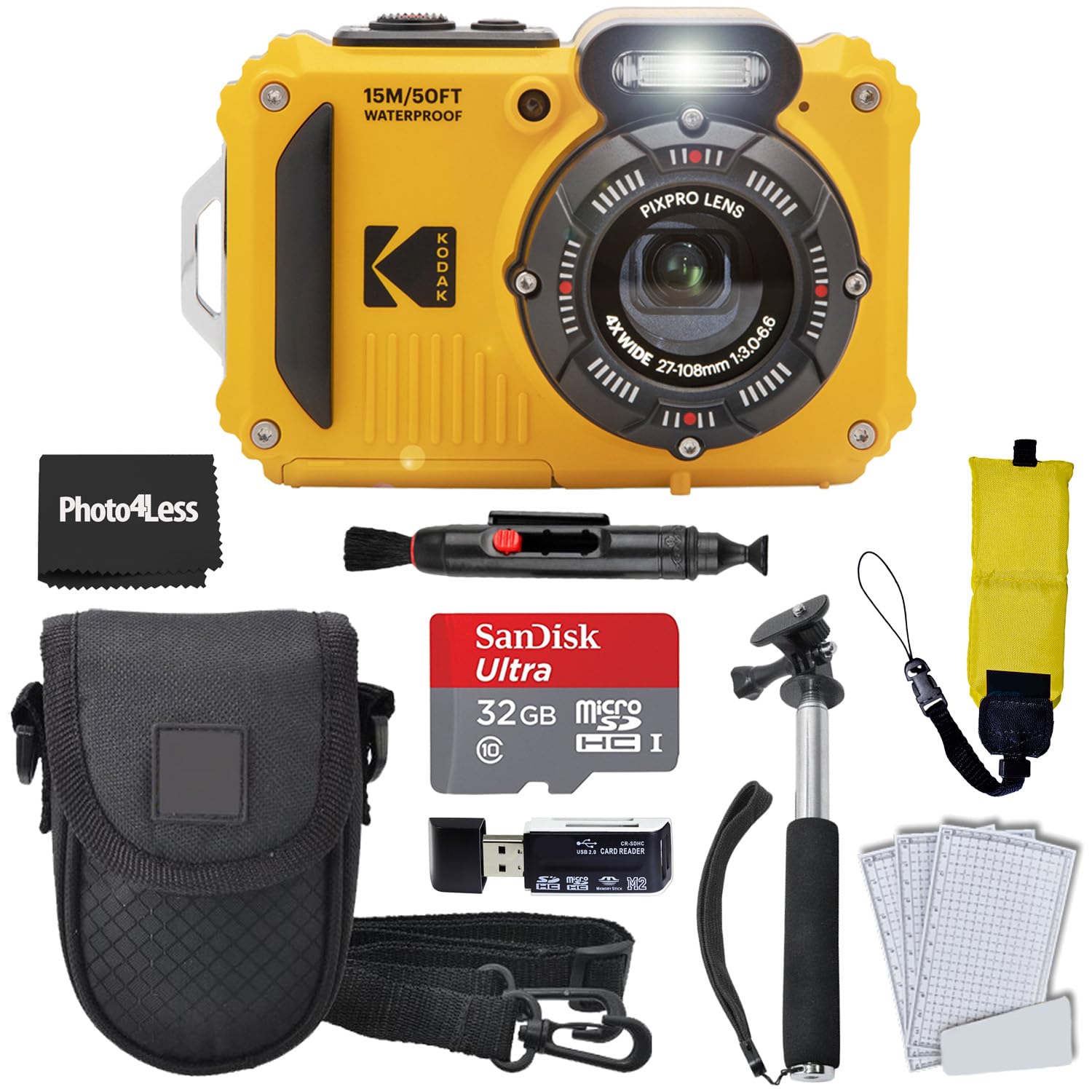 Amazon.com : Kodak PIXPRO WPZ2 Rugged Waterproof Shockproof