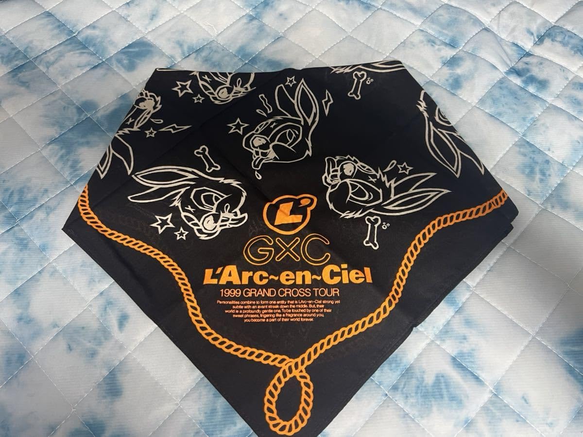 Amazon.co.jp: L'Arc〜en〜Ciel グランドクロスツアー バンダナ 当時物