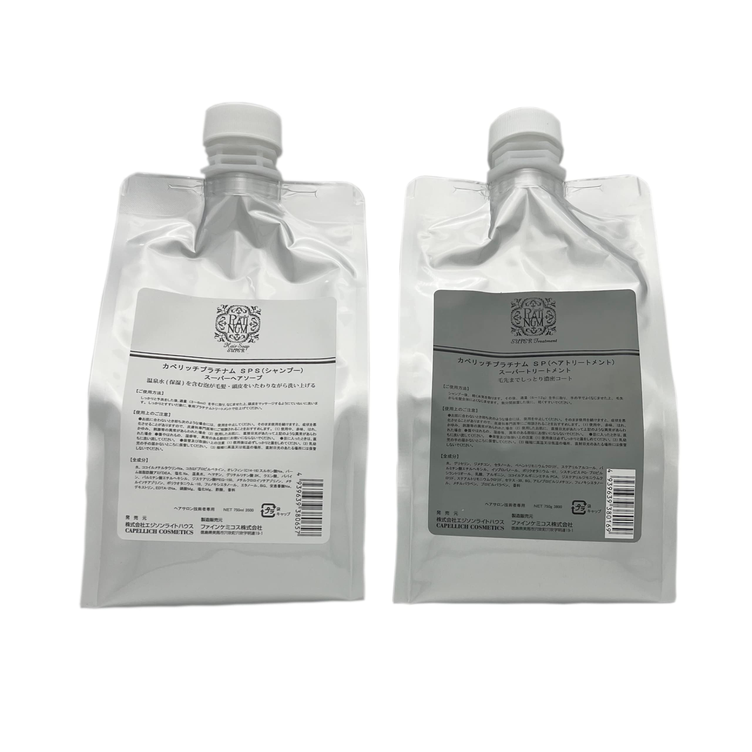 Amazon.co.jp: カペリッチ プラチナム ヘアソープ スーパー 750mL +