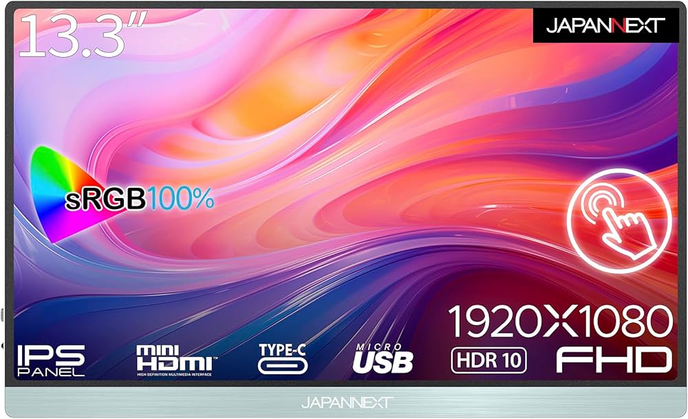 Amazon.co.jp: JAPANNEXT 13.3インチ モバイルモニター IPS パネル