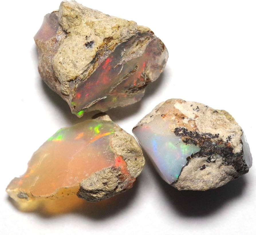 Amazon | 【N2 stone Natural】天然鉱物 オパール (蛋白石/opal