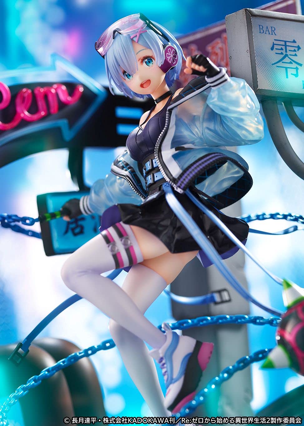 Amazon | レム -Neon City Ver.- 1/7スケールフィギュア | フィギュア