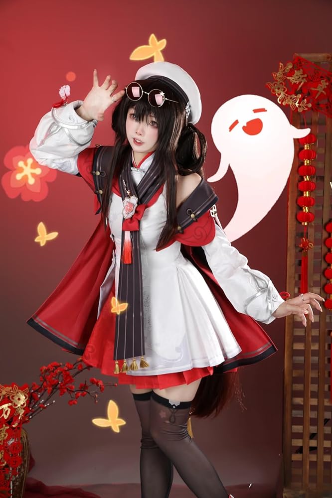 Amazon.co.jp: [DMCXEK] 2025 原神 げんしん 胡桃 フータオ コスプレ