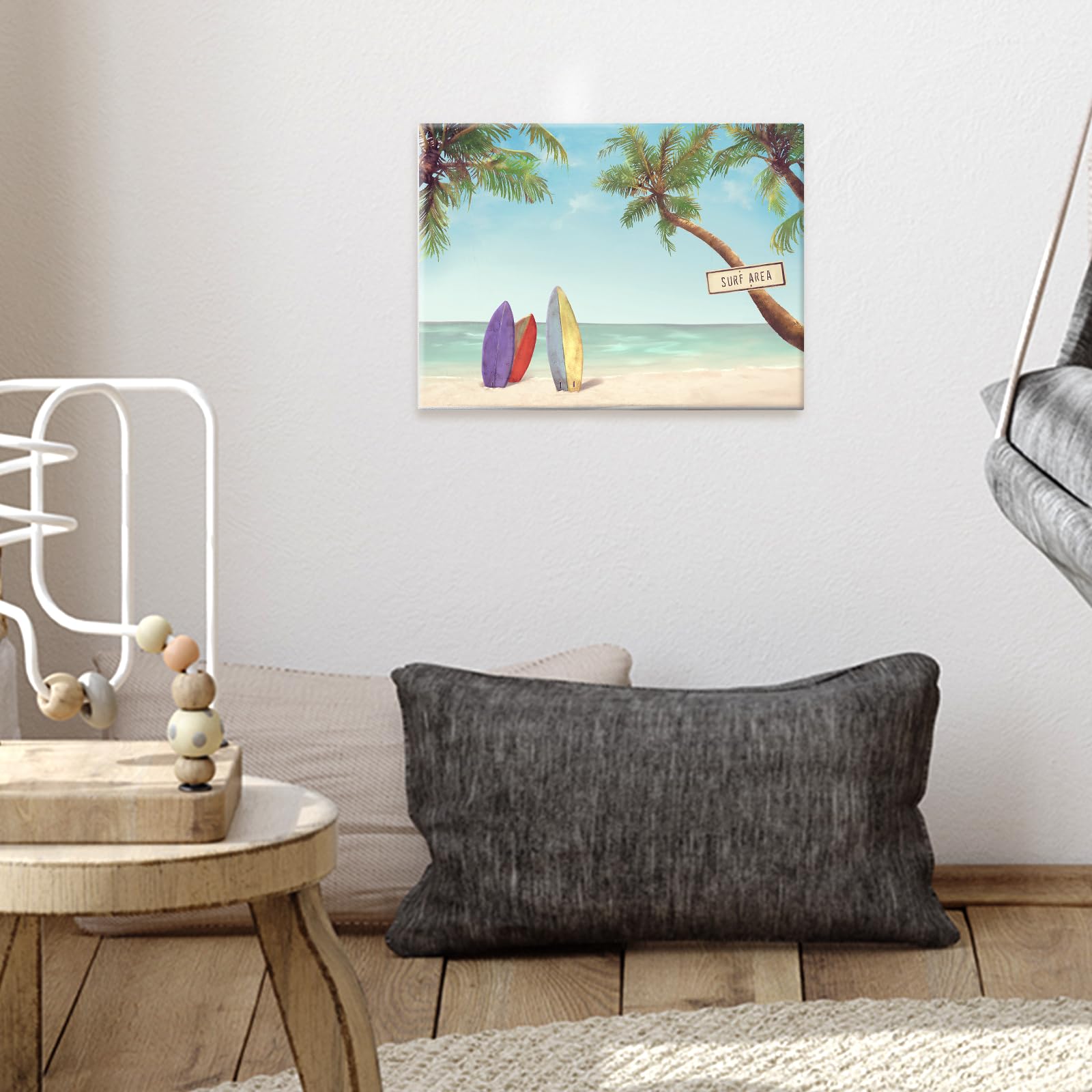 Amazon.co.jp: BC1 海の絵 キャンバス アート パネル ビーチ 夏 サマー