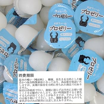 Amazon | KBファーム 昆虫ゼリー プロゼリー(16g 200個入り) | KB
