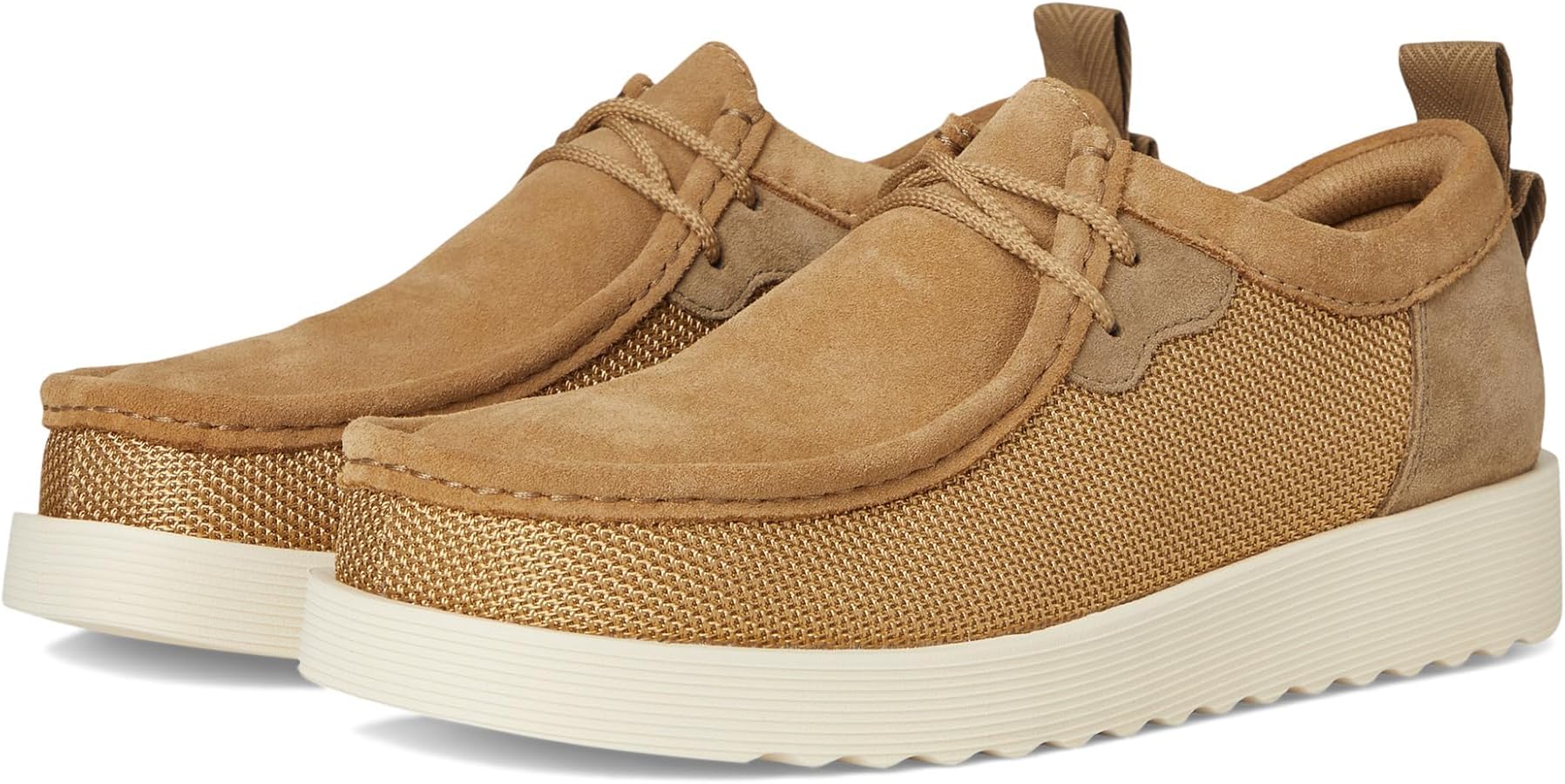 Amazon.com | Clarks Men's Wallabee Future 2 Lo Dark Sand Combi