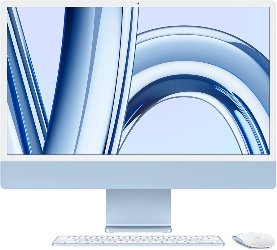 Amazon.com: Apple 2023 24-inch iMac with Apple M3 Chip, 8GB RAM