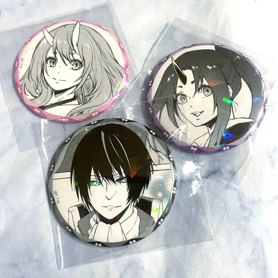 Amazon.co.jp: 転スラ 原作絵缶バッジ ホロ缶バッジ ディアブロ シュナ