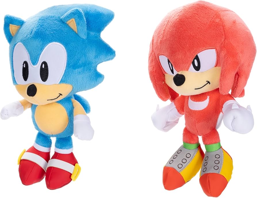 Amazon.co.jp: ソニック・ザ・ヘッジホッグ 9インチ ぬいぐるみ 2個