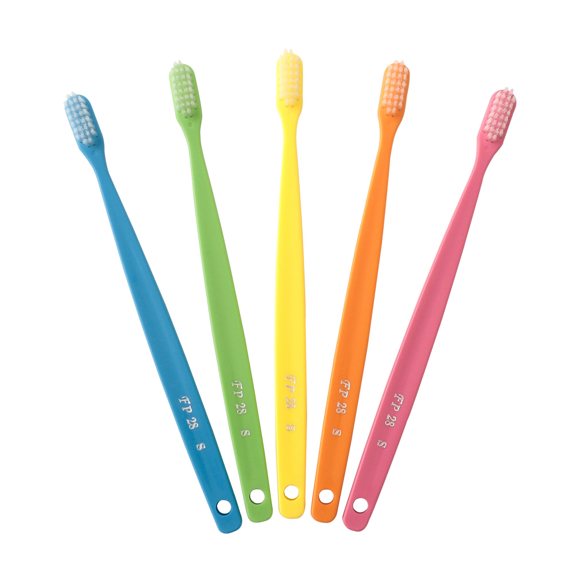 Amazon | 福田ブラシ工業 【日本製】 20本入り（5色各4本） 歯科医院