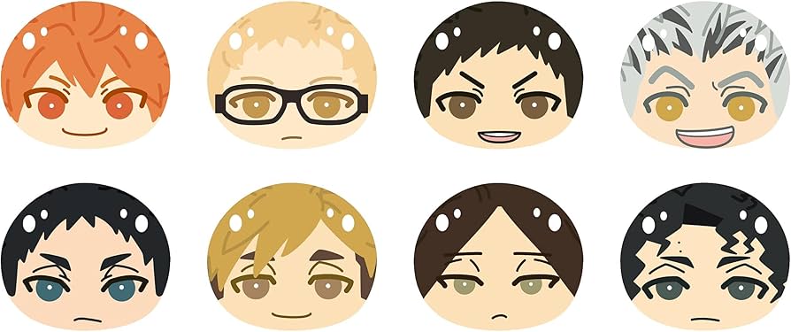 Amazon.co.jp: ハイキュー!! おまんじゅうにぎにぎマスコットA BOX商品