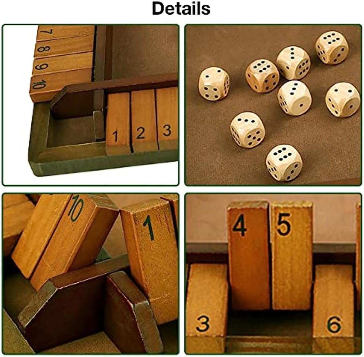 Amazon | シャットザボックス 数字 ボードゲーム 皆で遊べる パブ