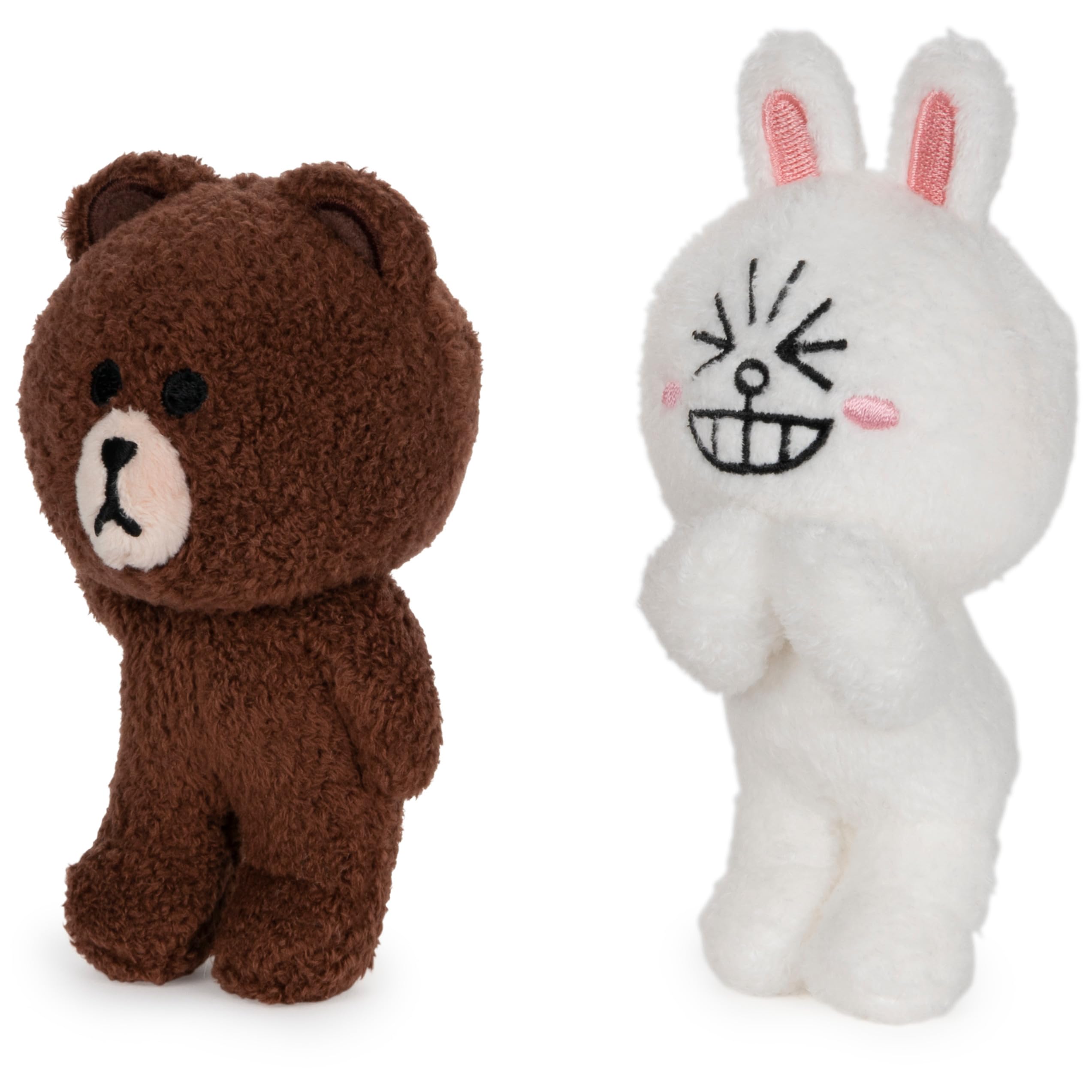 Amazon.co.jp: GUND LINE フレンズ ぬいぐるみ ブラウン コニー 2個