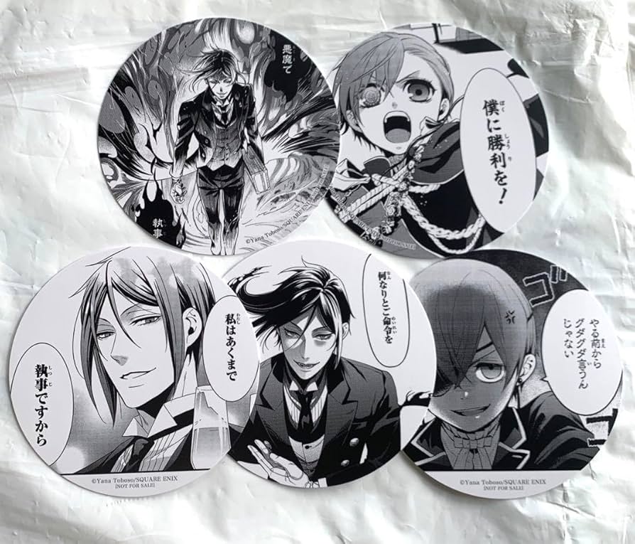 黒執事 ナンジャタウン フィルムブックマーカー コースター アロイス