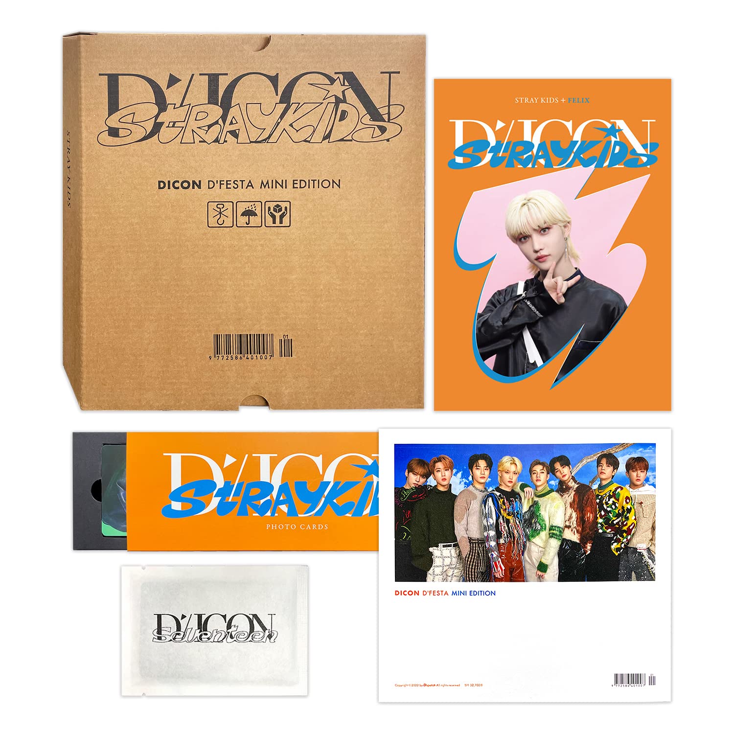 STRAY KIDS - [DICON Dfesta mini edition] (FELIX Ver.) Mini DICON