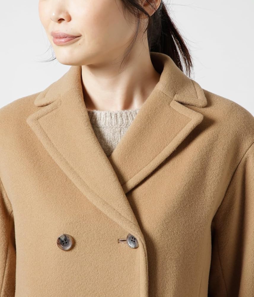 Amazon | [ニューヨーカー] ウールシャルムビーバー Pコート ライト