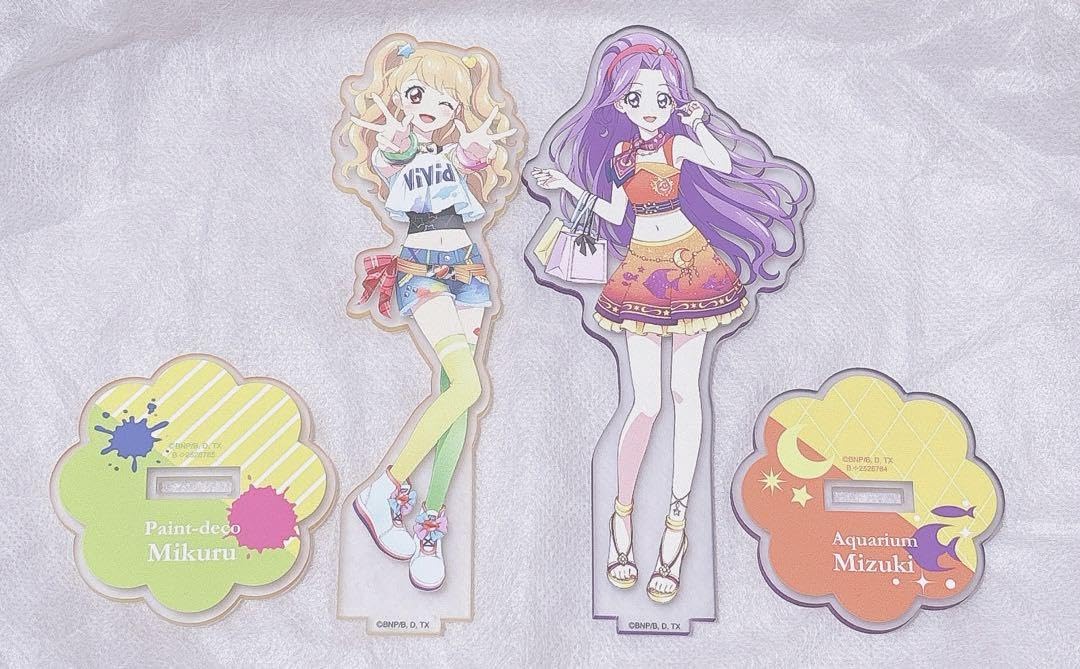 Amazon.co.jp: アイカツ ラバスタコレクション 神崎美月 夏樹みくる WM