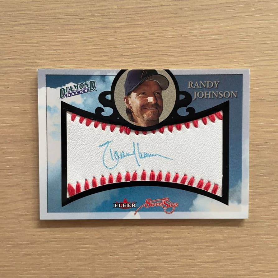 ランディ・ジョンソン(シアトル・マリナーズ)直筆サイン入りフォト証明