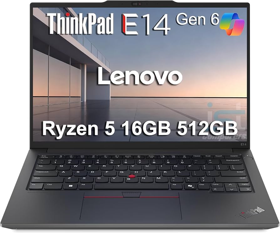 Amazon.com: Lenovo ThinkPad E14 Gen 6 Business Laptop (14