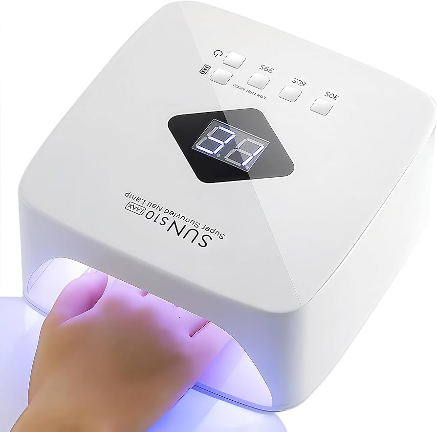 Amazon.co.jp: 【2026最新 充電式ジェルネイル ライト】NUYOLEITY 120W