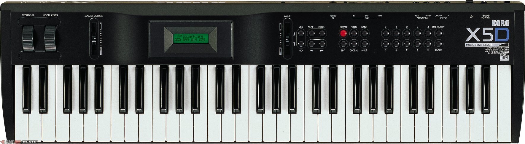 Amazon.co.jp: KORG X5D X-5D Keyboard, Synthesizer, Vintage