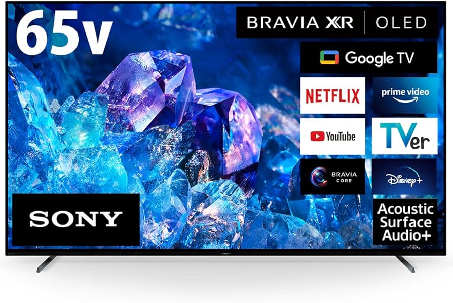 Amazon | ソニー 65V型 4K 有機EL テレビ ブラビア XRJ-65A80K OLED