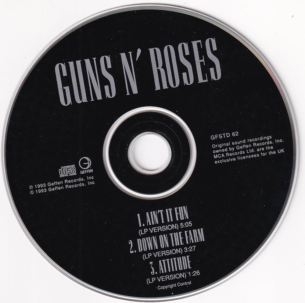 Guns N' Roses - Guns N' Roses - Ain't It Fun - Geffen Records