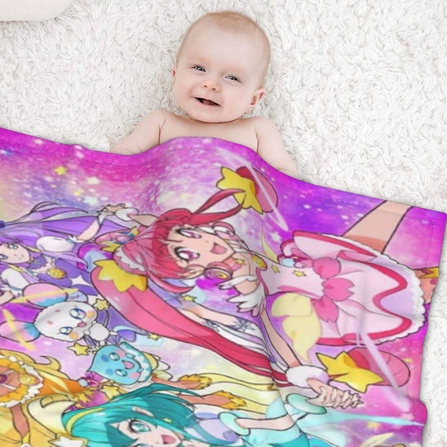 Amazon｜プリキュア (10) ベビー 赤ちゃん 毛布 ブランケット ひざ掛け