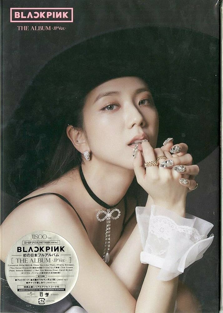 Amazon.co.jp: THE ALBUM -JP Ver.- (JISOO Ver.)(限定盤)(フォト