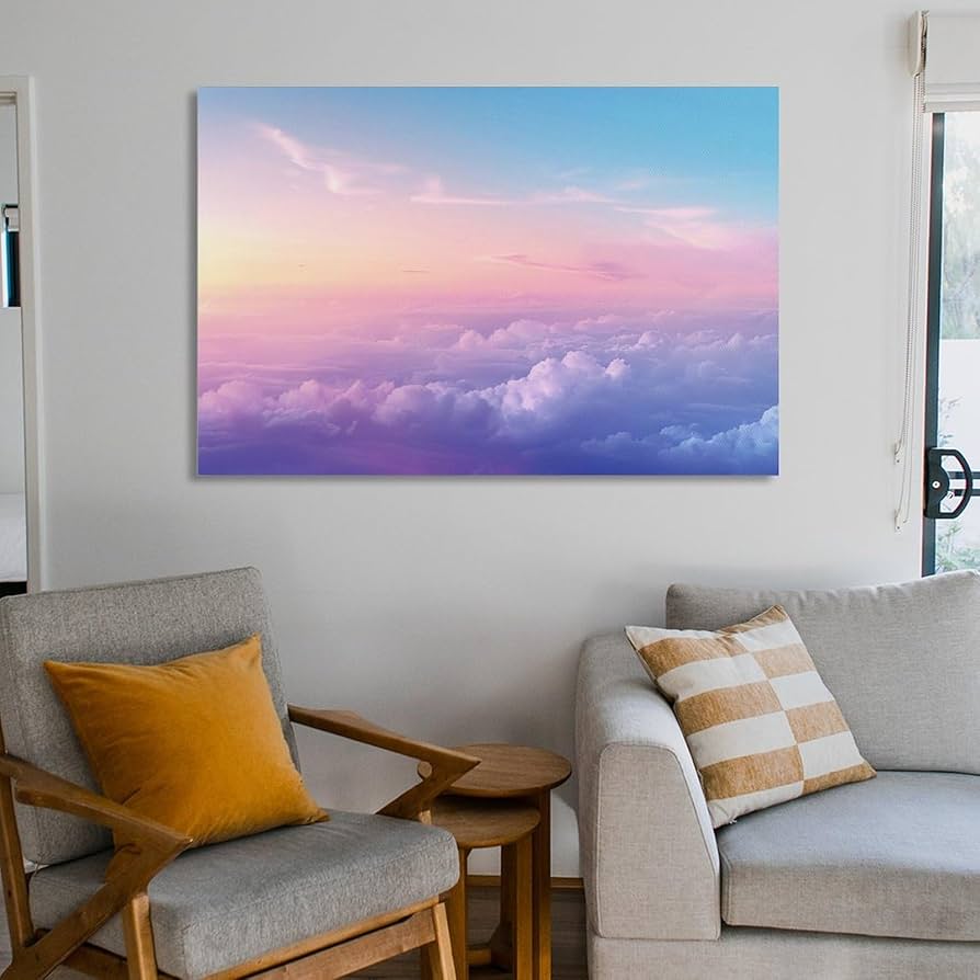 絵画 インテリア 絵 額付(黒）油絵 F4-081411 風景 朝夕陽山田園