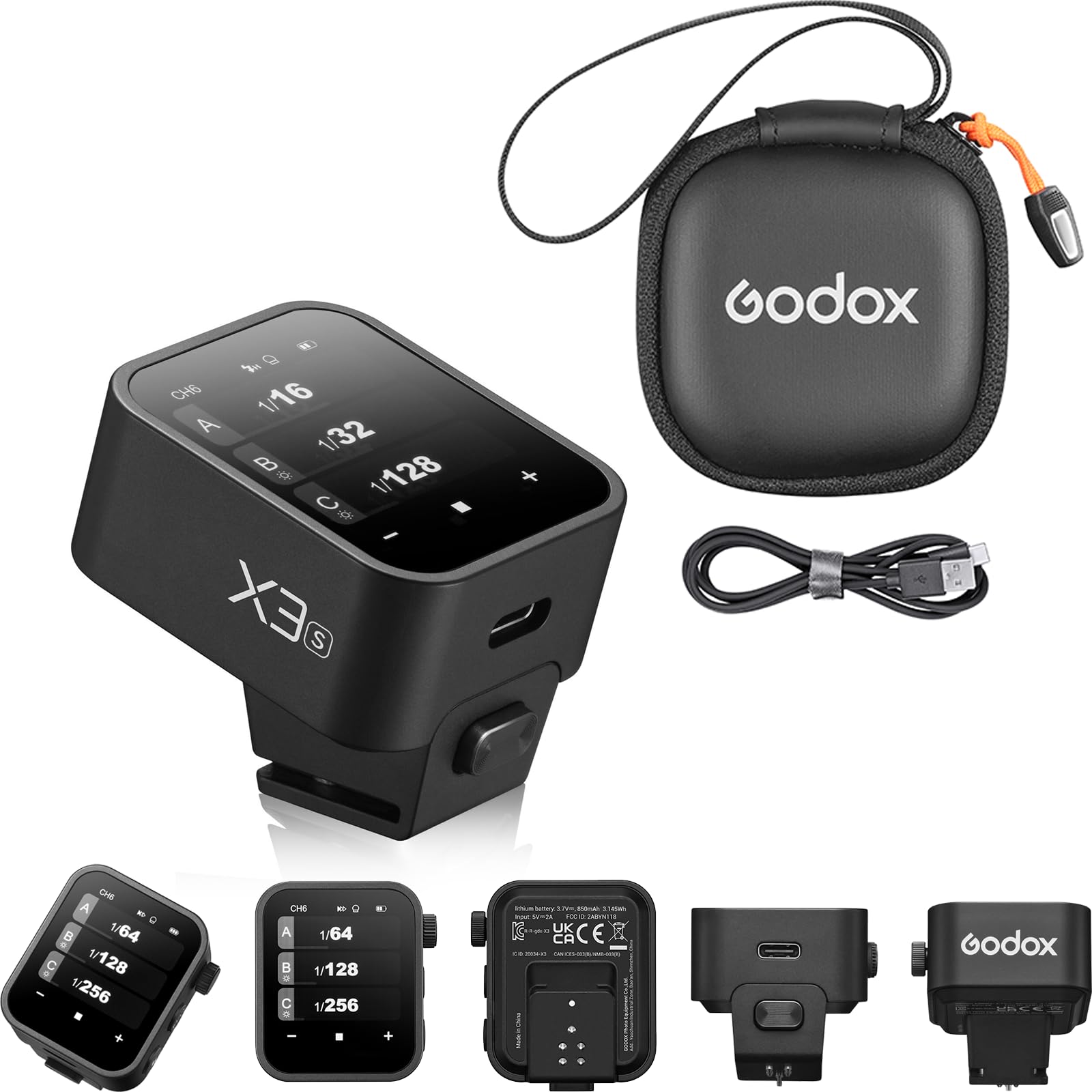 Amazon.com : Godox X3 X3S Flash Trigger for Sony, Touchscreen