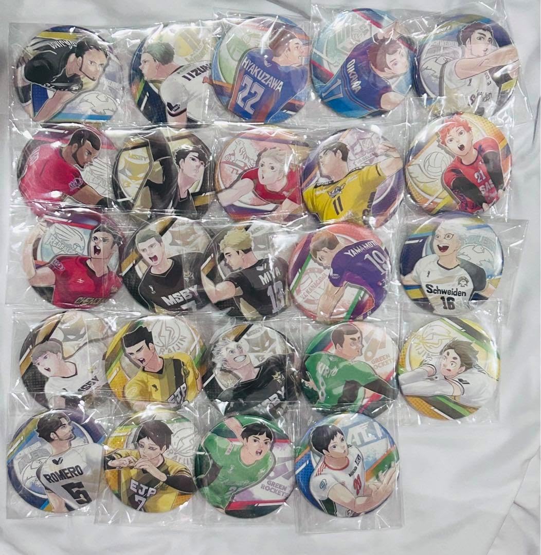 ハイキュー ハイキュー vリーグ コレクション缶バッジ コンプリート 全