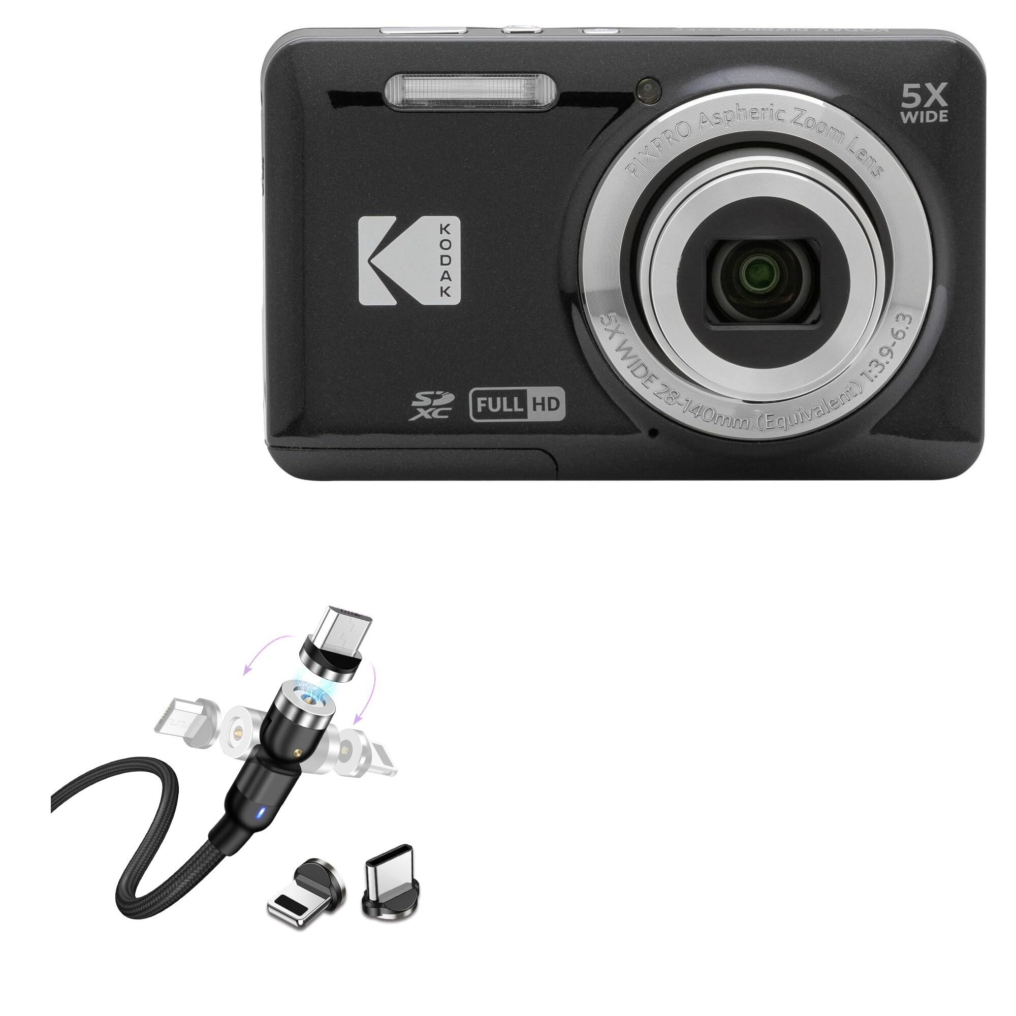 Amazon.com: BoxWave Cable Compatible with Kodak PIXPRO FZ55